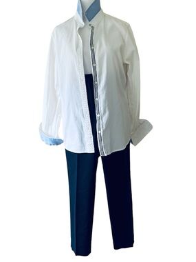 👖👚Deal Office Chic , set of Zara Basic pants 6+ Banana Republic cotton shirts M